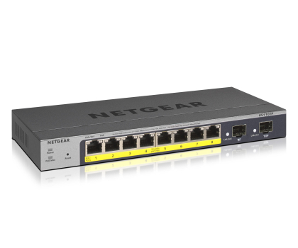 Switch Netgear 10p GS110TP (8x10/100/1000Mbit 2xSFP PoE)